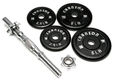 強生CHANSON強生 槓片 2.5磅 (2片1組) 總重：5磅 /健身器材/舉重（紅標特價）