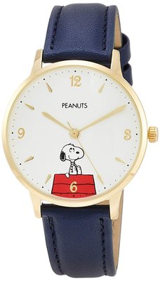 日本正版 Fieldwork SNOOPY 史努比 PNT003-1 女錶 手錶 皮革錶帶 女錶 日本代購