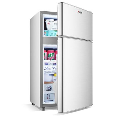 熱賣 冰箱志高電冰箱小型家用雙開門冷藏冷凍迷你三門宿舍用出租房節能省電