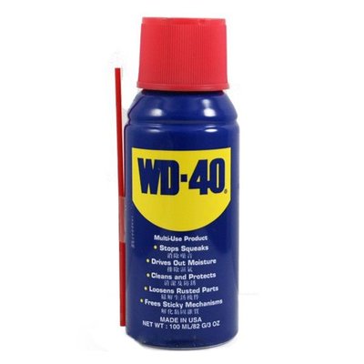 【含稅】WD-40 防鏽潤滑油 3oz 迷你瓶 100ml 清潔防銹 除銹潤滑劑 消除躁音 排除濕氣 生銹 補充瓶
