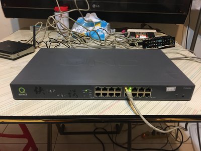 二手 俠諾 QNO FVR420V 頻寬管理器 網路管理器 輔助網路接口 防火牆