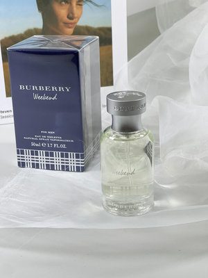 智詠美妝~BURBERRY週末男淡香水50ML