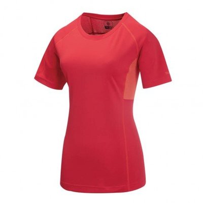 集山庄|山林Mountneer | 女輕量排汗圓領上衣 31P22-37 紅色 2L (排汗衣 運動T恤 休閒衫)