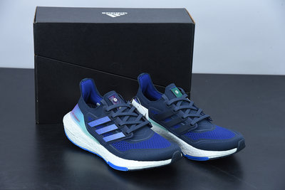 Adidas Ultra Boost 21 Consortium 白藍 休閒運動慢跑鞋 男鞋 GY1332
