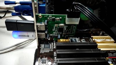 【光華維修中心】二手PCI-E 轉 USB 3.0 擴充卡 大4pin供電穩定版 (二手良品 保固七天)