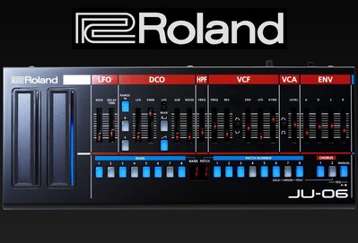 小叮噹的店- 合成器音源機 樂蘭Roland JU-06 Sound Module Roland Boutique
