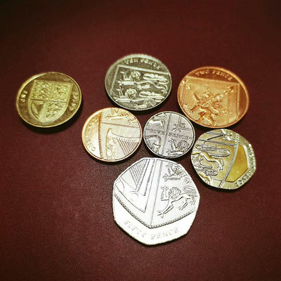 【二手】 英國 套幣 全7 品相如圖1011 紀念幣 錢幣 收藏【奇摩收藏】