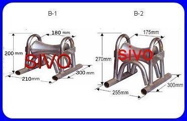☆SIVO電子商城☆B型 地下電纜滑車B1. B2 /電信鐵板滑車/電信滑車/佈放架空電纜滑車/塑膠滑車/鋁電纜滑