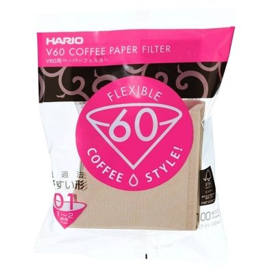 HARIO VCF-01 濾紙 無漂白 錐形 110入 V60 VCF01✨PLAY COFFEE