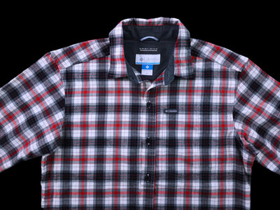 Columbia 哥倫比亞 Omni-Wick™ 長袖格紋襯衫 (M) #4086 (一元起標 無底價)