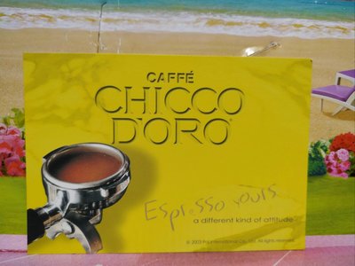酷卡Cool Card明信片-Caffe Chicco D'ORO