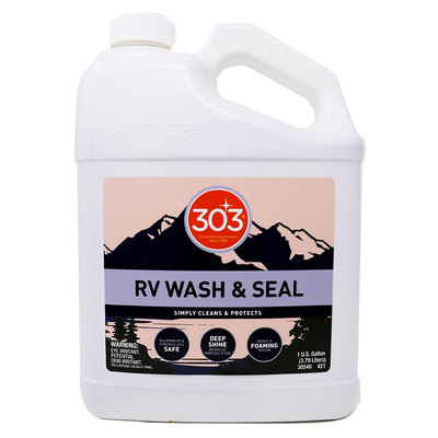 【車百購】 303 封體保護洗車精 RV WASH &amp; SEA 專為房車和露營車設計的全能清洗和封蠟產品