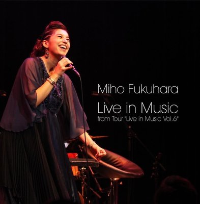 特價 福園美穗 Miho Fukuhara Live in Music CD (日版CD)