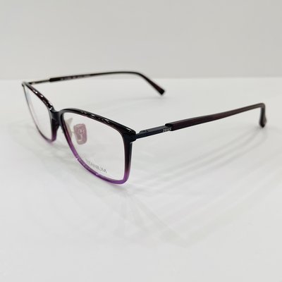 《名家眼鏡》德國蔡司紳士款紅紫漸層膠框光學鏡框 ZS-70009 F881【台南成大店 】