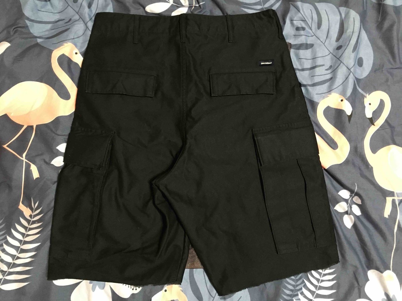 DESCENDANT DWU SATIN SHORTS 黒-