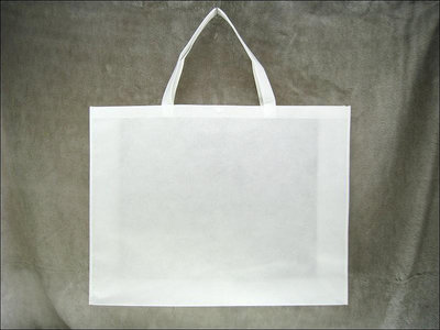 特大不織布環保袋(65*50*15)-BAG-043 白色