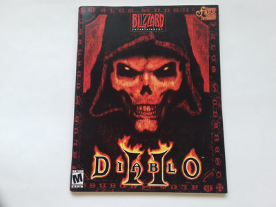 DIABLO II 暗黑破壞神 2 英文使用手冊 松崗電腦 電玩攻略 遊戲攻略 攻略本