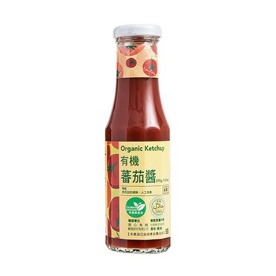里仁-可美特有機蕃茄醬270g/瓶 👉️預購商品須等5-7天