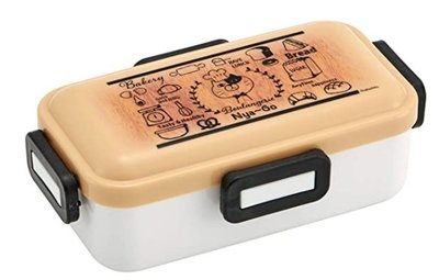 13741A 日本製 限量品 日式可愛貓咪分格飯麵盒丼飯盒 和風定食可微波餐盒野餐露營外出午餐盒辦公學校便攜便當盒