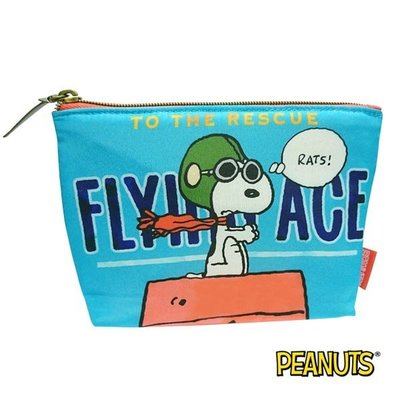 含稅 日本正版 史努比 Snoopy 船型 化妝包 收納包 筆袋 鉛筆盒 PEANUTS【042641】