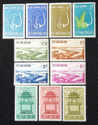越南郵票(南越法屬系) 1961年  西貢高速公路風光4全