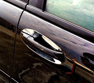 圓夢工廠 Benz 賓士 B W245 B160 B170 B180 B200 2005~12 鍍鉻銀 車門防刮門碗內襯