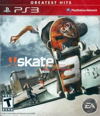 全新未拆 PS3 極限滑板3 -英文版- Skate 3