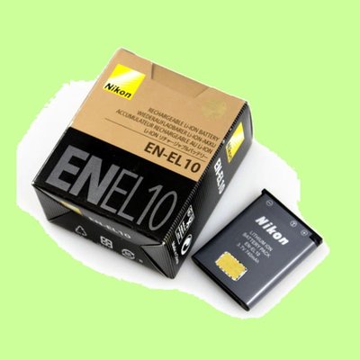 5Cgo🏆權宇 全新 NIKON EN-EL10原廠相機鋰電池(盒裝)S570 S600 S700 S3000 含稅