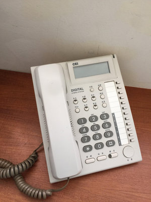 萬國 12鍵顯示型話機 (CEI DT-8850D(A) ) 適用 FX-30 FX-60 電話總機