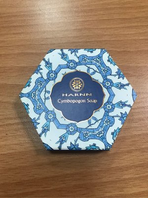 全新現貨泰國HARNN 米稃精油皂100g 薰衣草搭配檸檬香茅