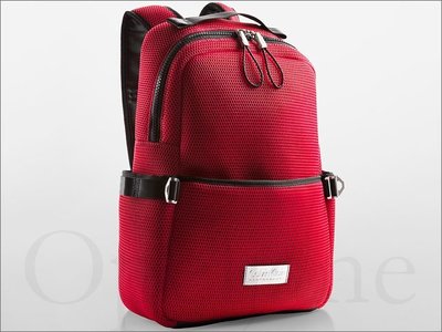 現貨美國真品官網 CK Calvin Klein 卡文克萊紅色 運動網眼輕材質大款後背包登山旅遊 出國 愛Coach包包