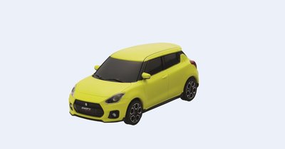 【翔浜車業】日本純㊣SUZUKI NEW SWIFT SPORT 模型車(黃色)(2018+)◎絕版限量5台