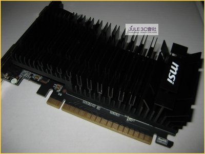 JULE 3C會社-微星MSI N630-2GD3/LP GT630/2G/軍規/靜音版/短卡/PCIE 顯示卡