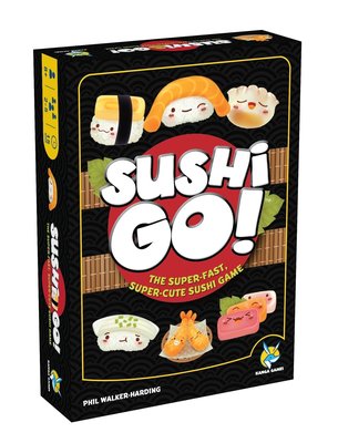【正版桌遊】迴轉壽司－繁體中文版 Sushi Go!《含14 張獨家擴充牌(醬油擴充)》壽司走走