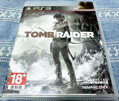 幸運小兔 PS3 古墓奇兵 中文版 Tomb Raider PlayStation3