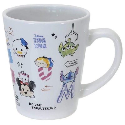 正版授權 日本帶回 迪士尼 TSUMTSUM 陶瓷馬克杯 馬克杯 陶瓷杯 咖啡杯 玻璃杯 卡通杯 飲料杯 水杯 茶杯 杯子
