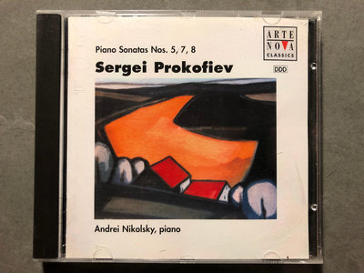 ★50起標★普羅高菲夫:第5.7.8號鋼琴奏鳴曲Andrei Nikolsky Prokofiev日本版二手CD