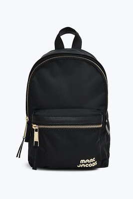 Coco 小舖 MARC JACOBS Trek Pack Medium Backpack 黑色尼龍後背包
