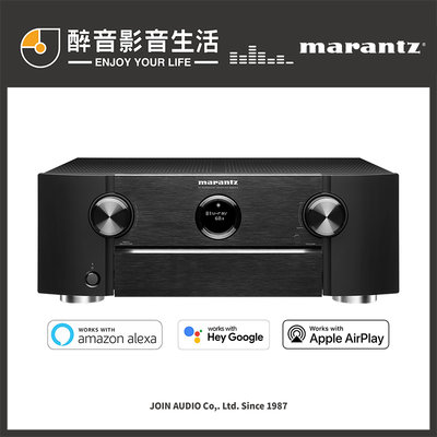 【醉音影音生活】日本 Marantz SR6015 9.2聲道8K AV環繞擴大機.8K/4K/Dolby.台灣公司貨
