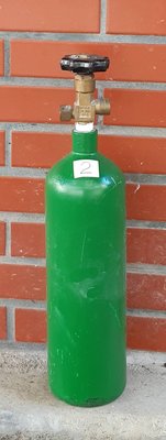 二手~精巧可愛 二氧化碳CO2氣瓶~水草缸 軟體缸(2)