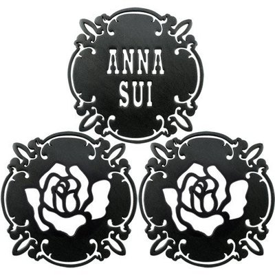 ANNA SUI 安娜蘇 魔法薔薇杯墊組 全新品 百貨公司貨