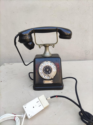 德國西門子古董轉盤電話機siemens