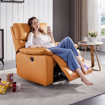 芝華仕單人科技布多功能布藝單椅懶人沙發電動頭等艙芝華士K9780~特價