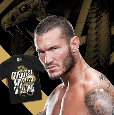 [美國瘋潮]正版WWE Randy Orton Greatest Wrestler Of All Time RKO新衣服