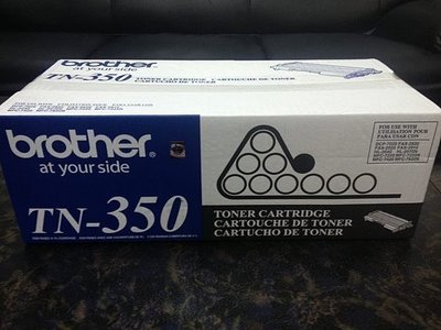 (含稅價) Brother TN-350 TN350 全新原廠黑色碳粉匣 適用2820/7220/2040/7420