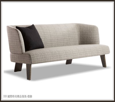 DD 國際時尚精品傢俱-燈飾 MINOTTI Creed Lounge sofa (復刻版)訂製 沙發椅比利時進口布