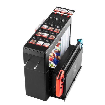 窩美 switch多功能收納架遊戲卡盒PRO手把置物架底座支架
