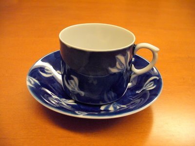 日本製 深川製磁(有田焼) 蘭系列 兼用杯組 1客/2pcs(絕版品)
