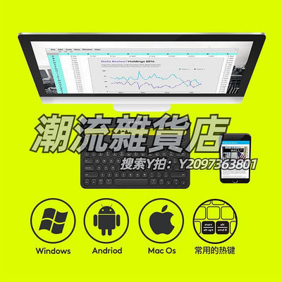 鍵盤羅技K480鍵盤筆記本iPad平板家用電腦辦公小巧便攜外設