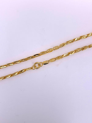 【GoldenCOSI】昌5 9999 黃金項鍊10.08錢 造型手工項鍊